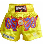 Gold Double Dragon Boxing Trunks